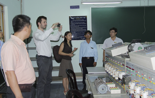 Dự án hợp tác giữa Trường Cao đẳng Công nghệ Thủ Đức và Viện Hợp tác và Phát triển Châu Âu trong đào tạo trung cấp