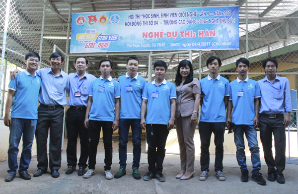 Sinh viên trường Cao đẳng Công nghệ Thủ Đức tranh tài cùng Hội thi Học sinh, sinh viên giỏi nghề