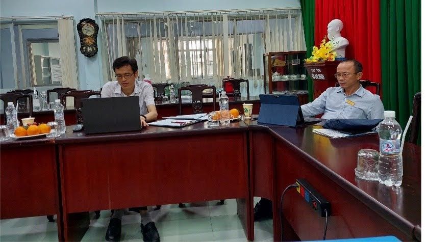 CÔNG TÁC ĐÁNH GIÁ ĐOÀN QUACERT VỀ HỆ THỐNG ISO 9001:2015 TRƯỜNG CAO ĐẲNG ĐIỆN LỰC THÀNH PHỐ HỒ CHÍ MINH NGÀY 19.05.2022 