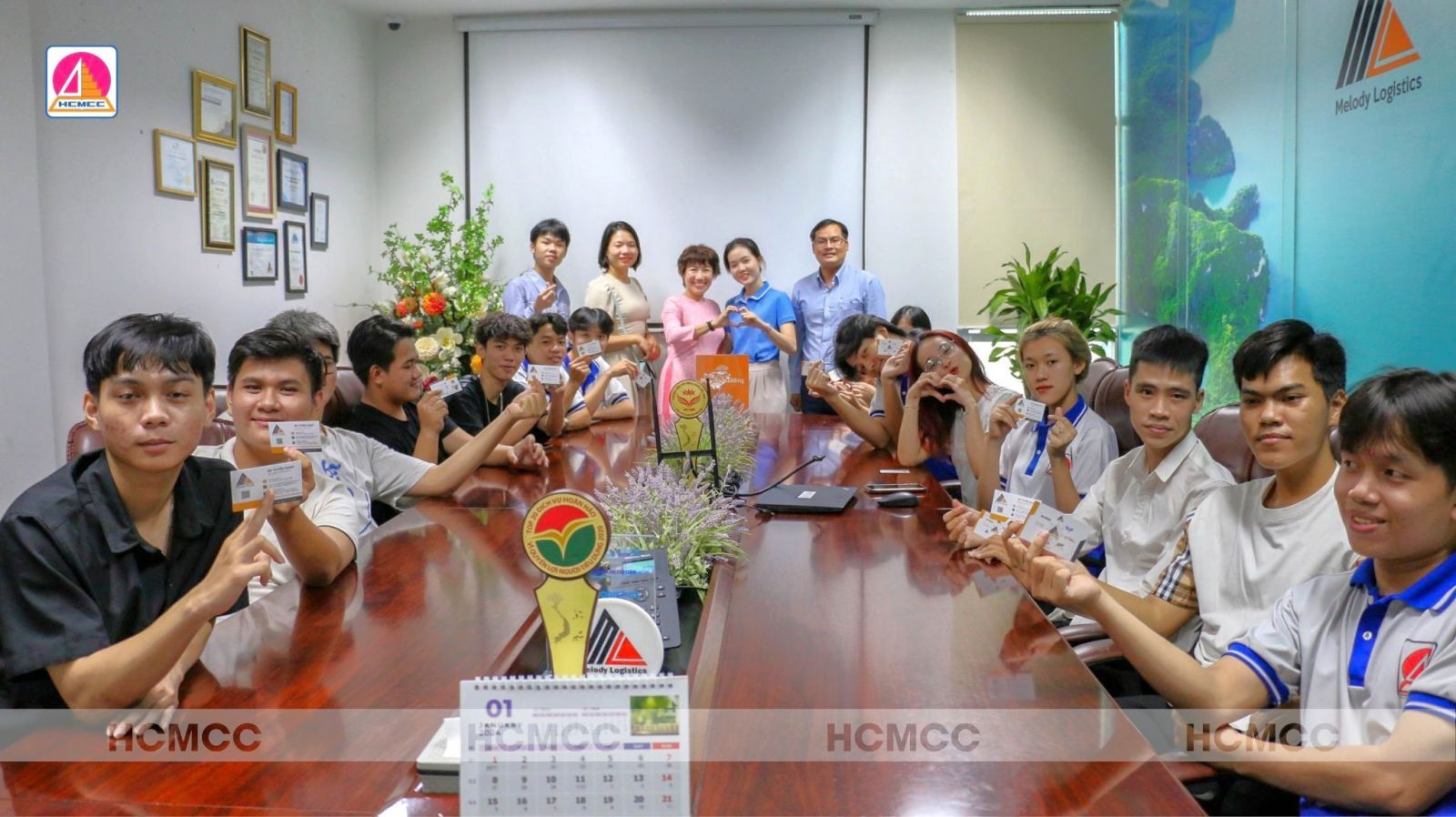 BUỔI THAM QUAN CÔNG TY MELODY GROUP CỦA SINH VIÊN NĂM NHẤT NGÀNH LOGISTICS CAO ĐẲNG XÂY DỰNG TP. HỒ CHÍ MINH