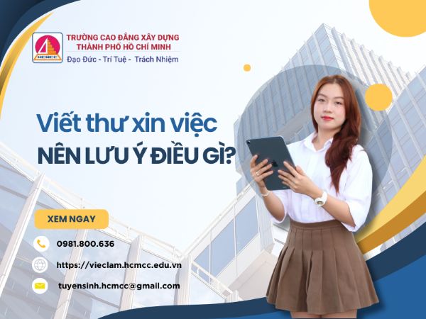 VIẾT THƯ XIN VIỆC NÊN LƯU Ý ĐIỀU GÌ?