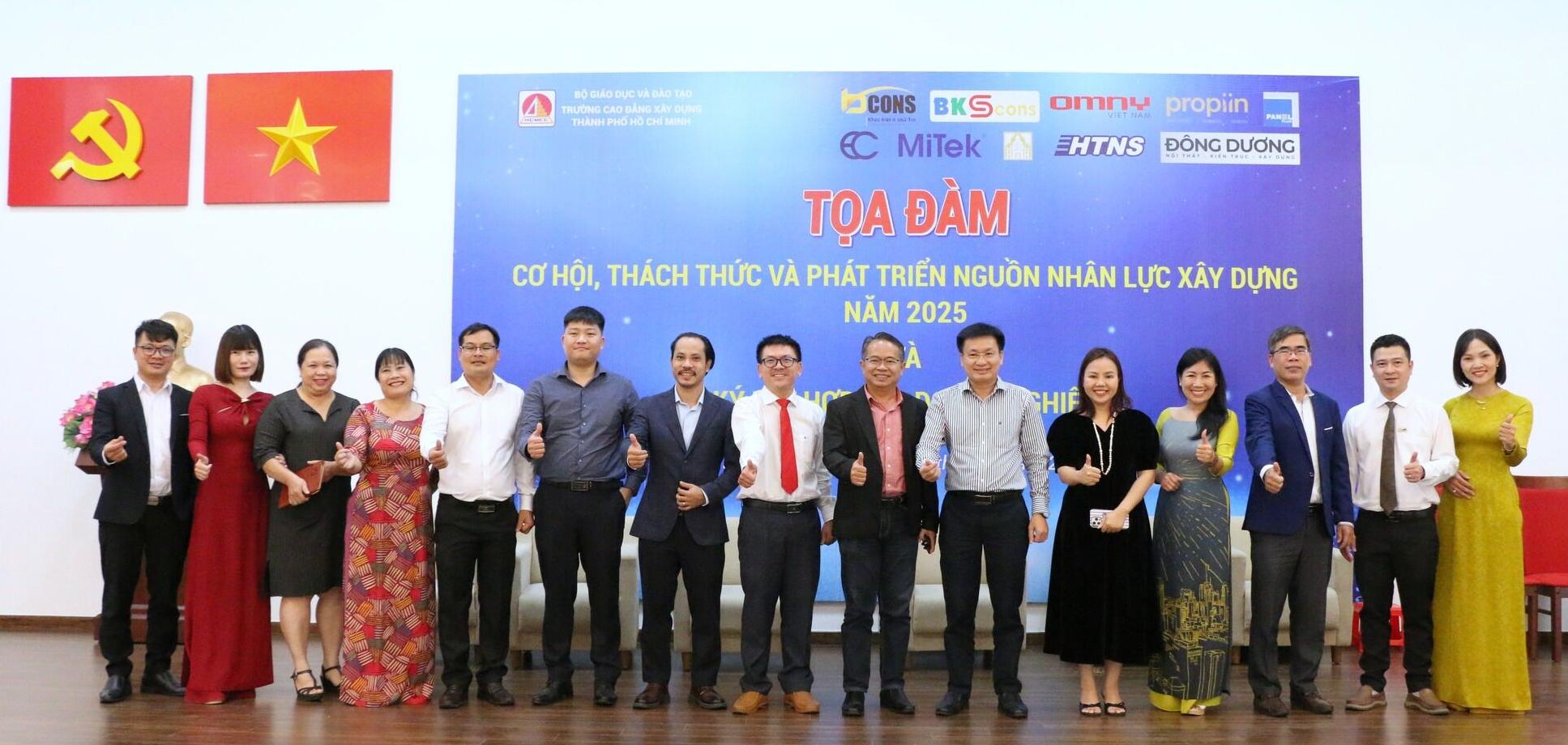 Tọa Đàm “Cơ Hội, Thách Thức Và Hợp Tác Phát Triển Nguồn Nhân Lực Xây Dựng Năm 2025”