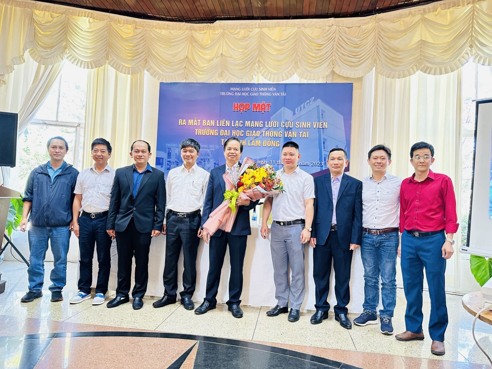 Họp mặt ra mắt Ban liên lạc mạng lưới cựu sinh viên trường Đại học Giao thông vận tải tại tỉnh Lâm Đồng