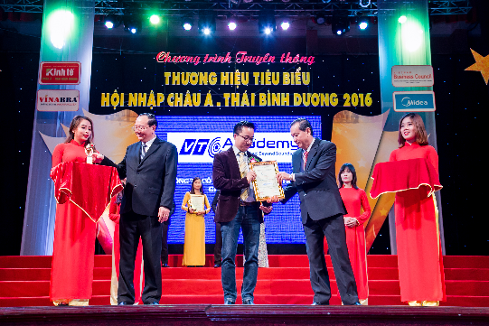 VTC Academy – Top 100 thương hiệu tiêu biểu hội nhập Châu Á – Thái Bình Dương