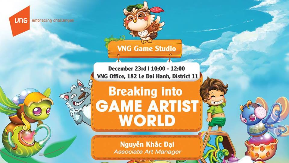 [VNG] Chương trình "Breaking into the Game Artist"