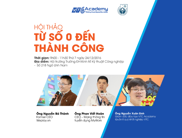 UniTalk - Từ số 0 đến thành công - Đại học Kinh tế kỹ thuật công nghiệp