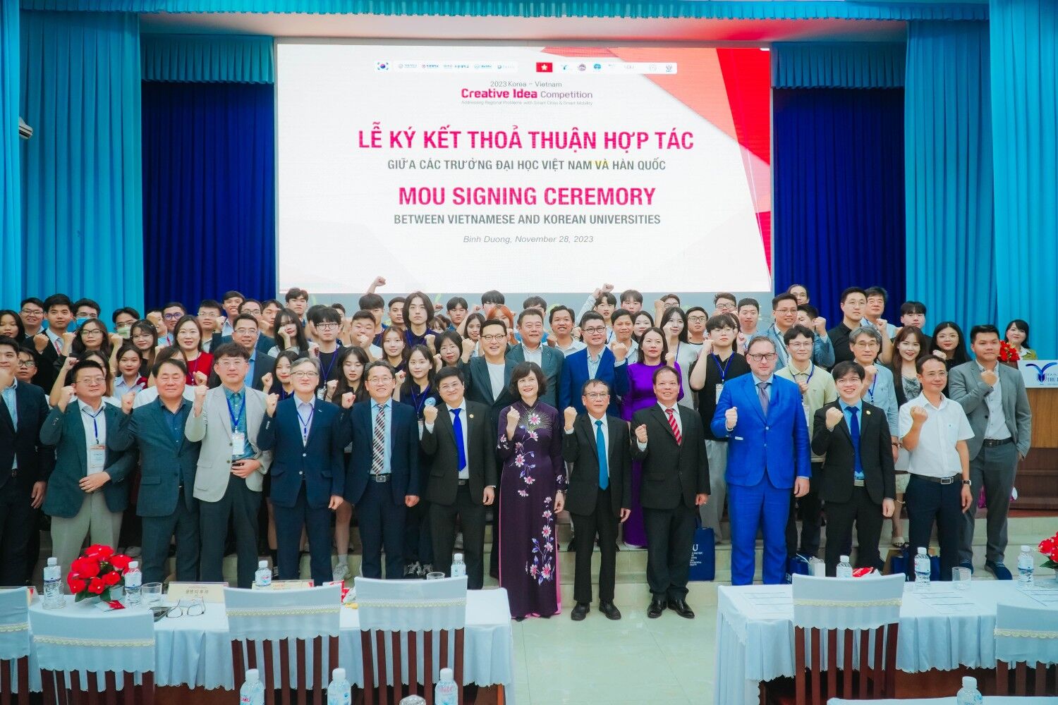 TRƯỜNG ĐẠI HỌC BÌNH DƯƠNG THAM GIA KÝ KẾT THỎA THUẬN HỢP TÁC CÙNG CÁC TRƯỜNG ĐẠI HỌC TẠI HÀN QUỐC