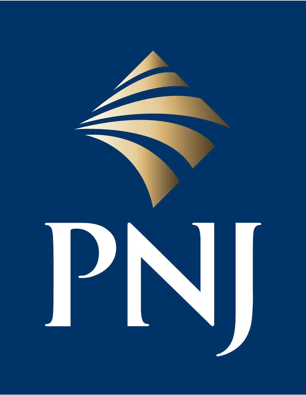 Logo PNJ Nền xanh