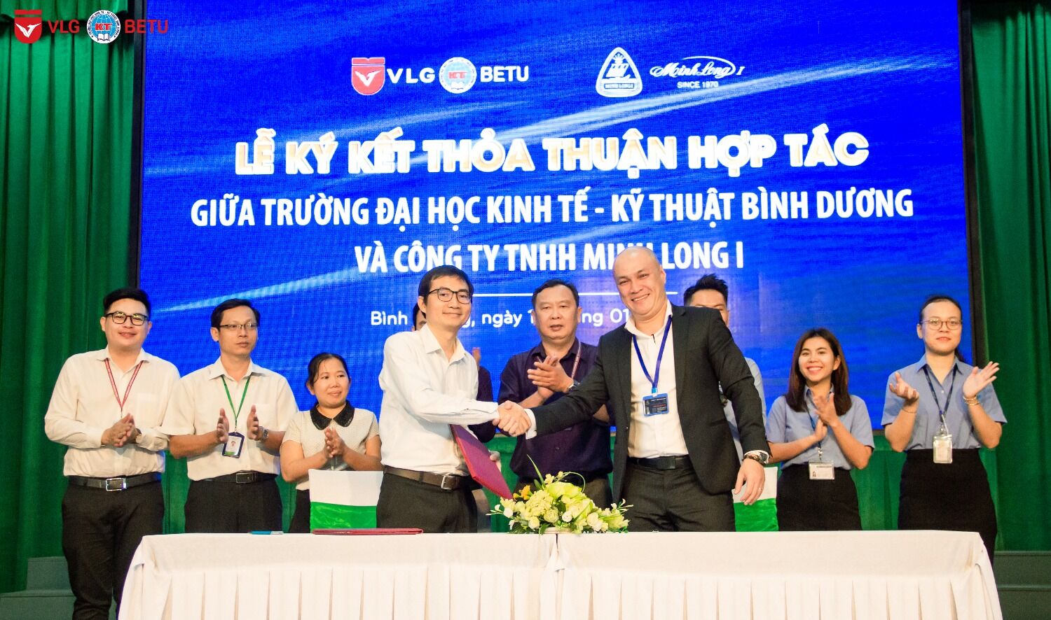 BETU ký kết MOU với Công ty TNHH Minh Long I