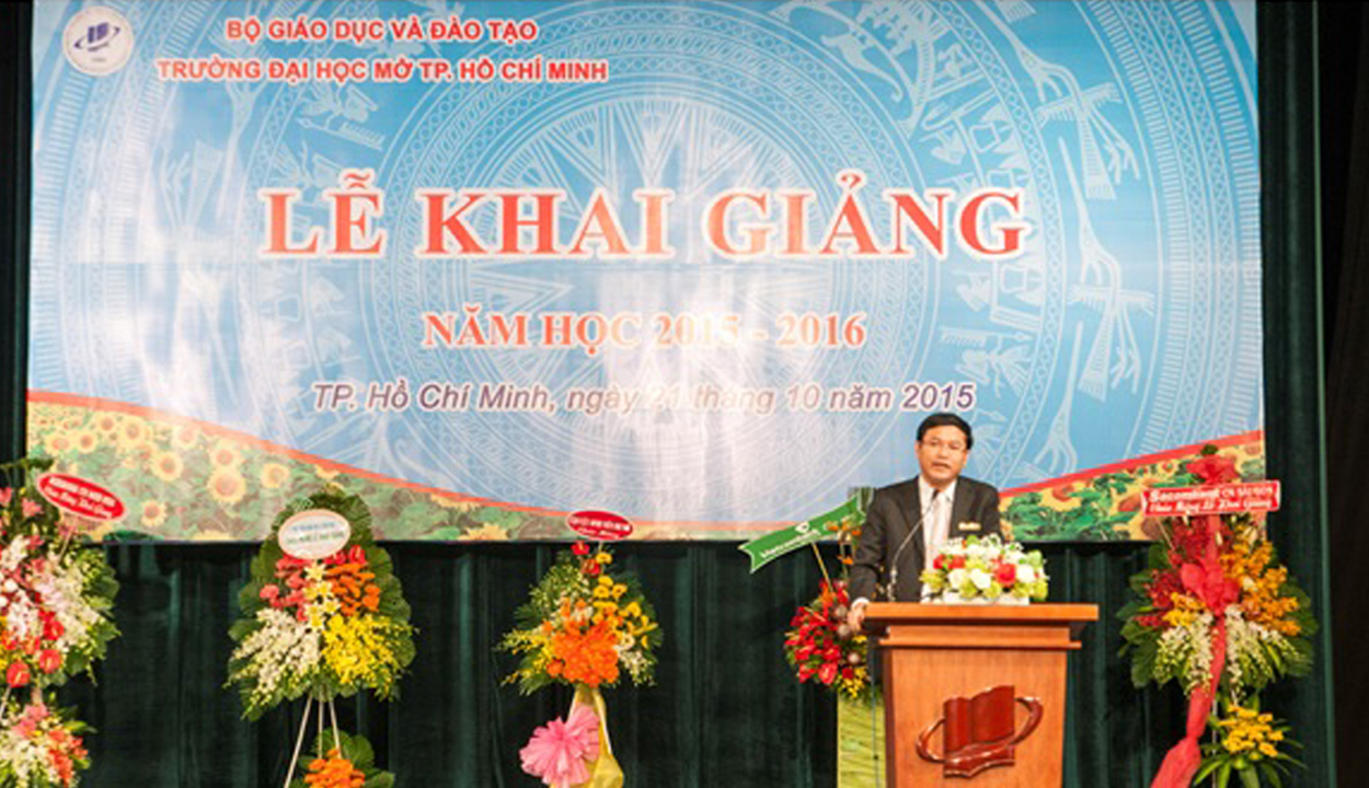 Lễ Khai giảng năm học 2015 - 2016