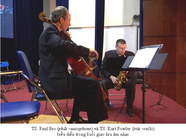 Chương trình hội thảo học thuật và giao lưu âm nhạc với trường Indiana State University - Hoa Kỳ