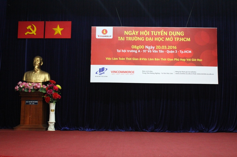 Bản tin Ngày hội tuyển dụng Vin Group tại Trường Đại học Mở Tp.HCM (20/3/2016)