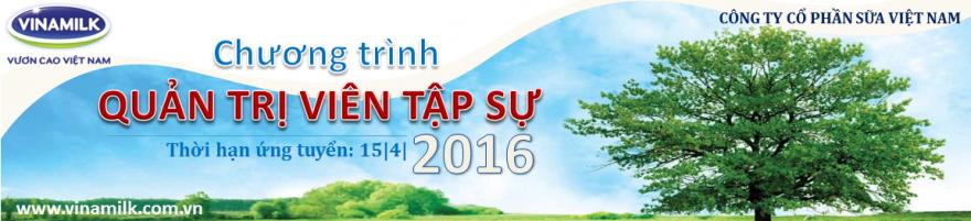 CHƯƠNG TRÌNH QUẢN TRỊ VIÊN TẬP SỰ 2016