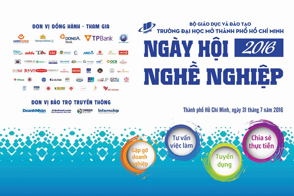 Ngày Hội Nghề Nghiệp 2016 của Trường Đại học Mở Tp.HCM