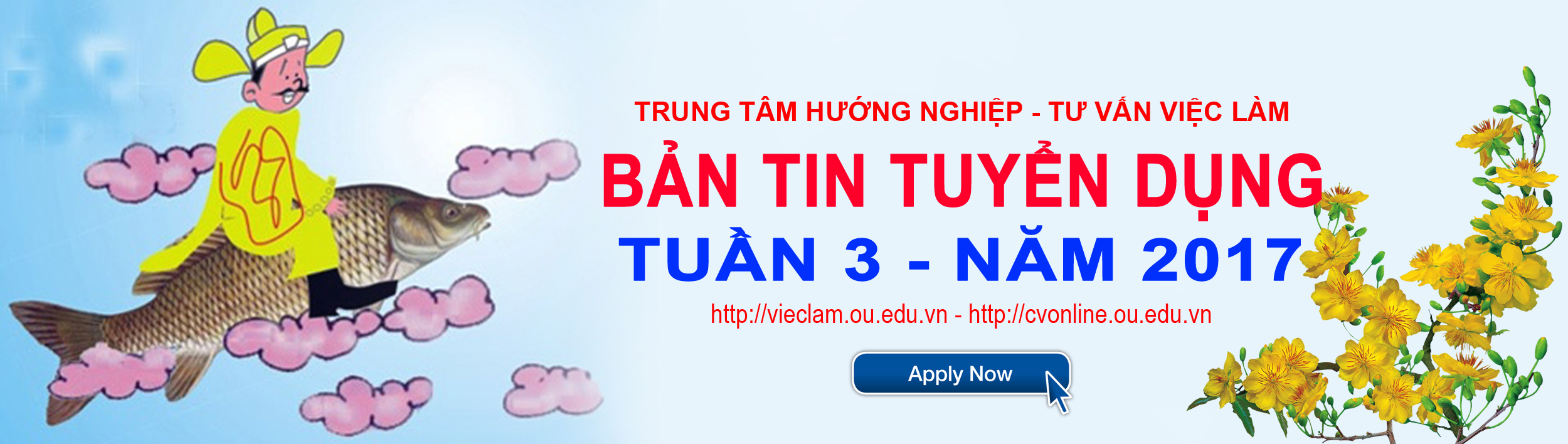 Bản tin tuyển dụng việc làm Tuần 3 - năm 2017