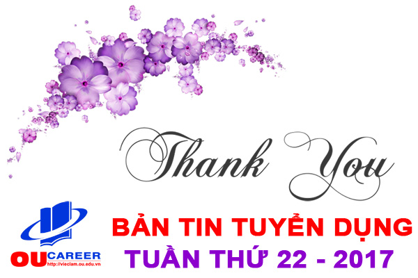 Chào mừng sự kiện Cổng thông tin việc làm http://vieclam.ou.edu.vn cán mốc 1,000 lượt doanh nghiệp đăng tin tuyển dụng trong hơn 1 năm qua.