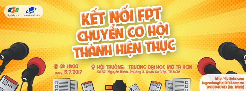 Chương trình tương tác hướng nghiệp: 'Kết nối FPT – Chuyển cơ hội thành hiện thực'