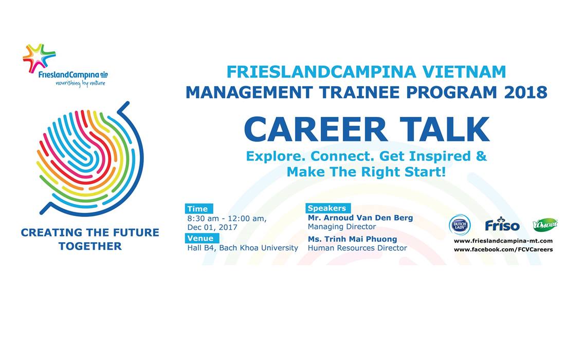 FrieslandCampina Vietnam Management Trainee 2018 program
