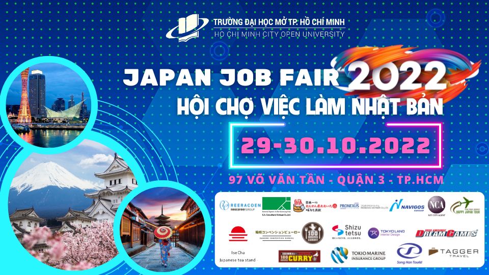 THÔNG CÁO BÁO CHÍ HỘI CHỢ VIỆC LÀM NHẬT BẢN 2022