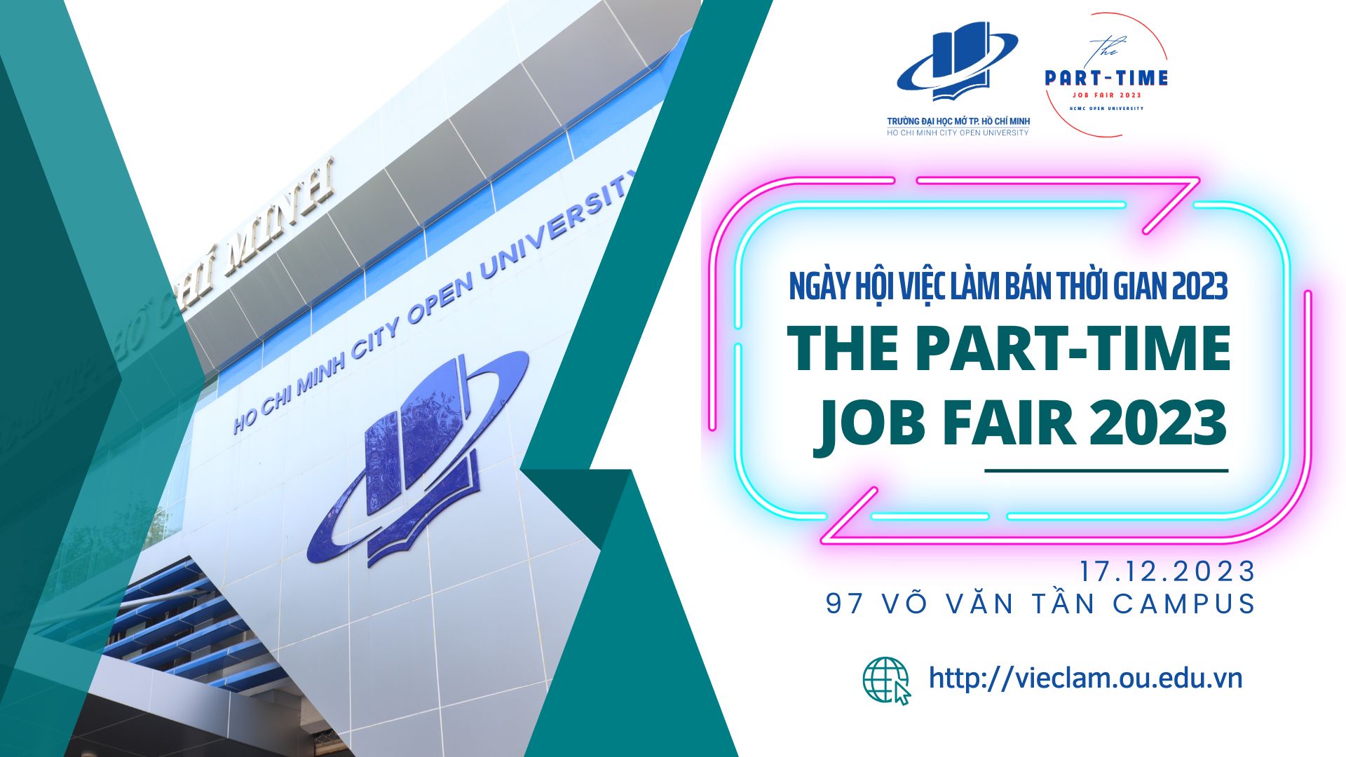 Sơ đồ gian hàng Ngày hội việc làm Bán thời gian 2023