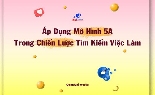 Áp dụng mô hình 5A trong chiến lược tìm kiếm việc làm