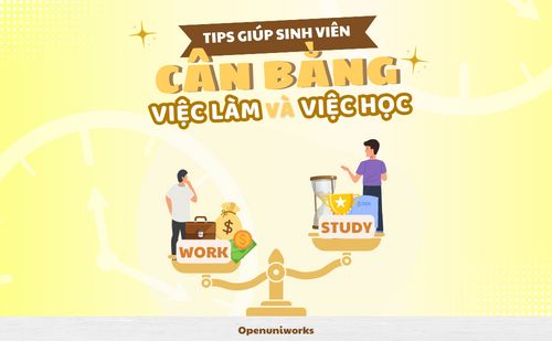 SINH VIÊN CÂN BẰNG VIỆC LÀM VÀ VIỆC HỌC NHƯ THẾ NÀO