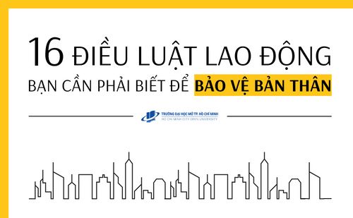 16 ĐIỀU LUẬT LAO ĐỘNG BẠN CẦN PHẢI BIẾT ĐỂ BẢO VỆ BẢN THÂN
