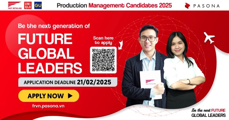 Production Management Candidate 2025 chính thức mở đơn ứng tuyển