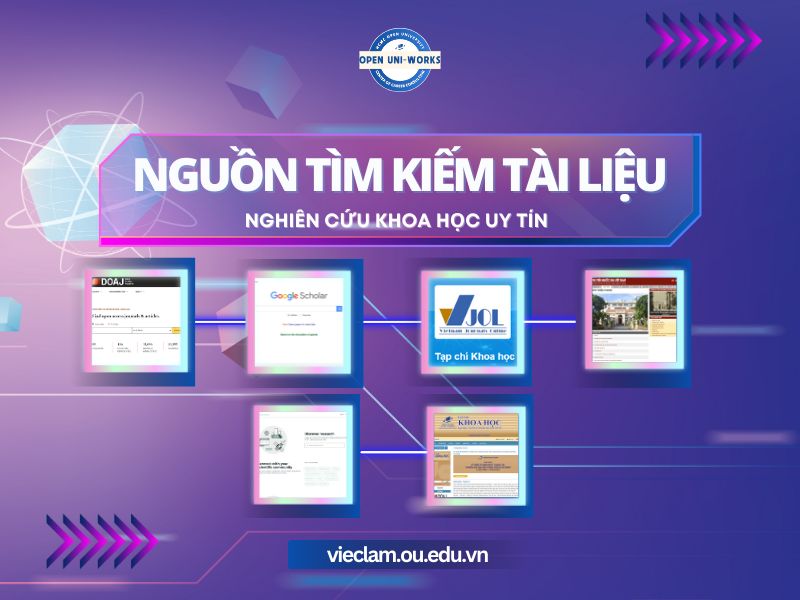 NGUỒN TÌM KIẾM TÀI LIỆU NGHIÊN CỨU KHOA HỌC UY TÍN