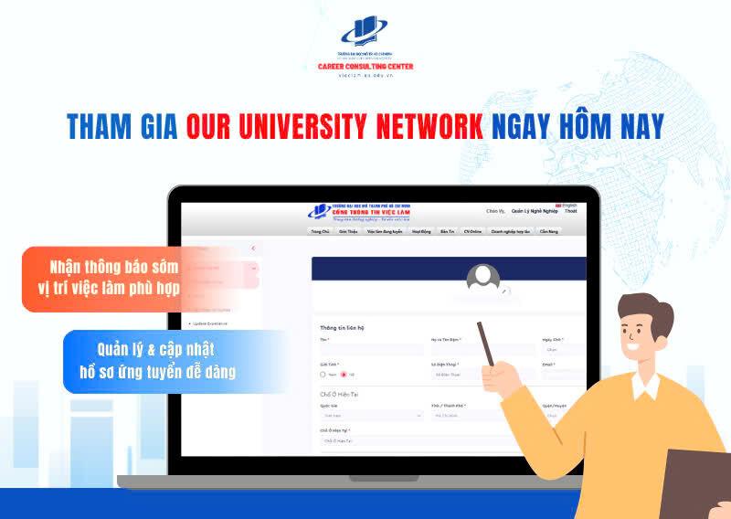 Hướng dẫn đăng ký và sử dụng nền tảng University Networks