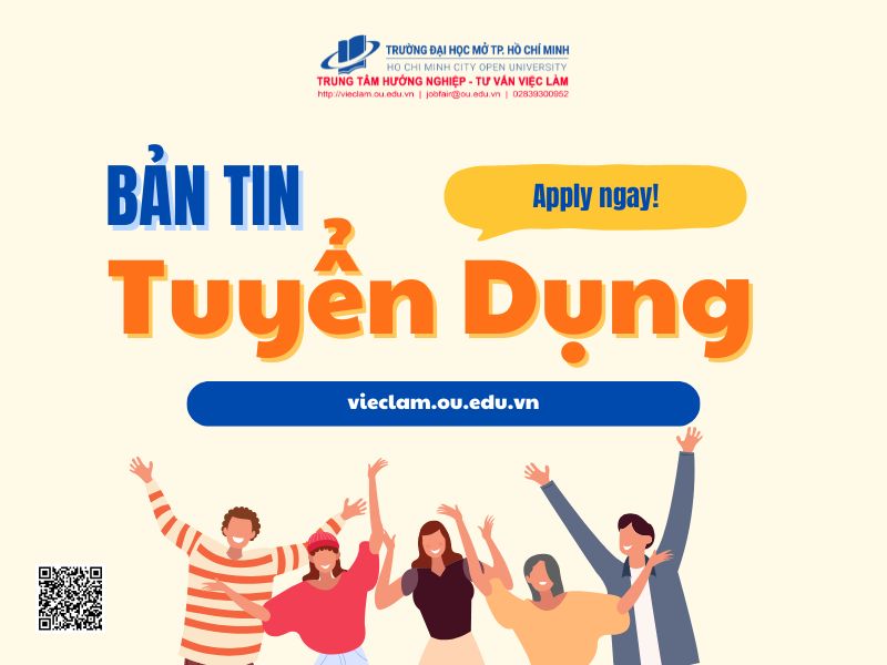 BẢN TIN TUYỂN DỤNG TUẦN 16/2025
