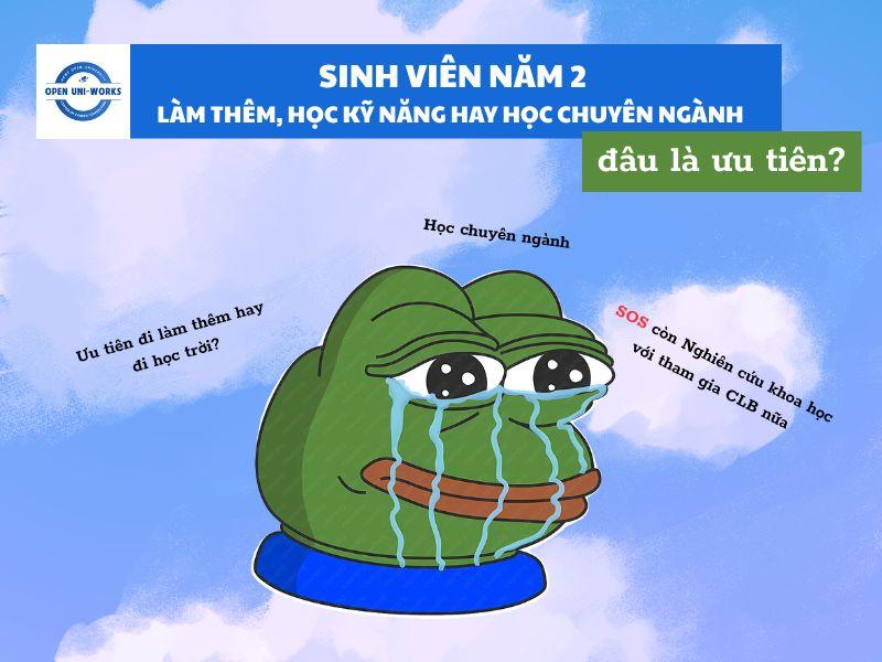 Sinh viên năm 2: Làm thêm, học kỹ năng hay học chuyên ngành – đâu là ưu tiên?