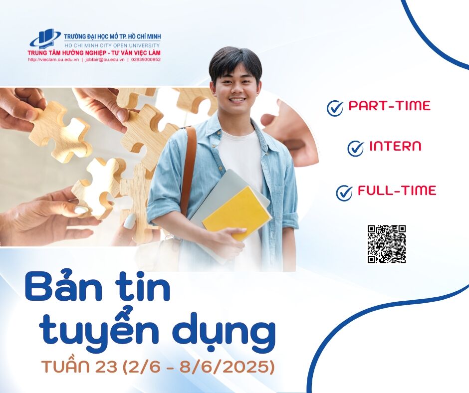  BẢN TIN TUYỂN DỤNG TUẦN 23/2025