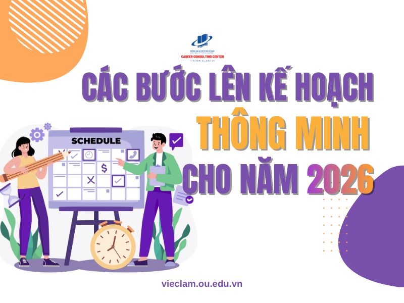 CÁC BƯỚC LÊN KẾ HOẠCH THÔNG MINH CHO NĂM 2026 