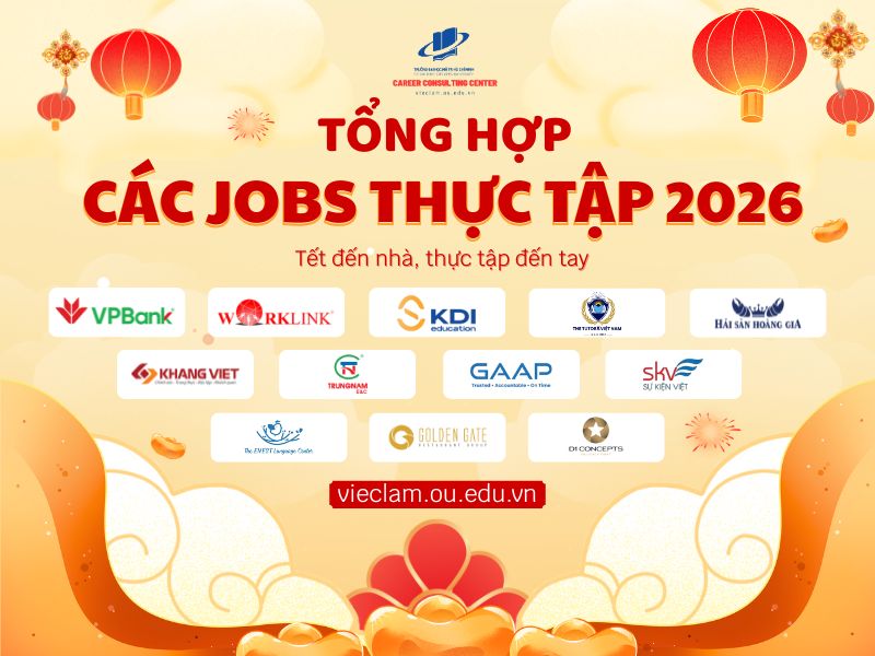 BẢN TIN TIN TUYỂN DỤNG THỰC TẬP 2026