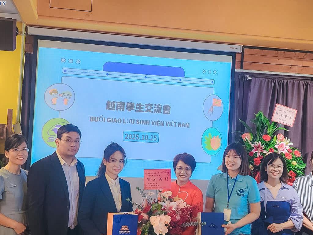  GẶP GỠ VÀ LÀM VIỆC VỚI VIỆN KHOA HỌC GIÁO DỤC TOÀN CẦU SIGE: MỞ RỘNG CƠ HỘI HỌC TẬP &amp; VIỆC LÀM CHO SINH VIÊN 