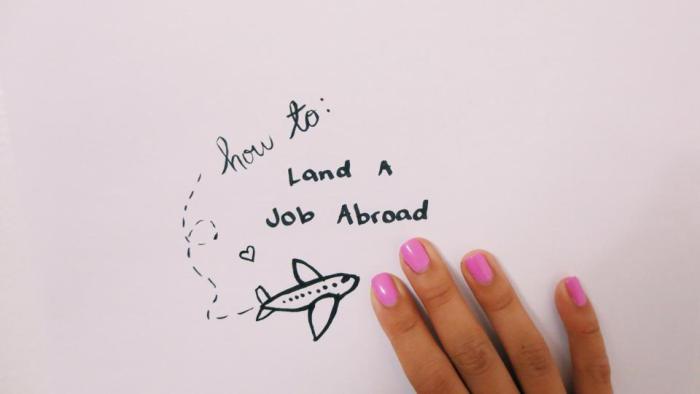 How to land a job abroad