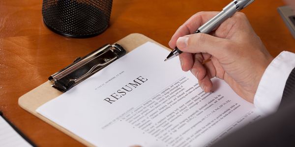 Appearing ageless on a resume