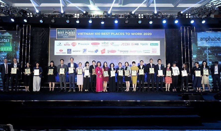 Tập đoàn Masan được vinh danh trong danh sách Nơi làm việc tốt nhất Việt Nam 2020.