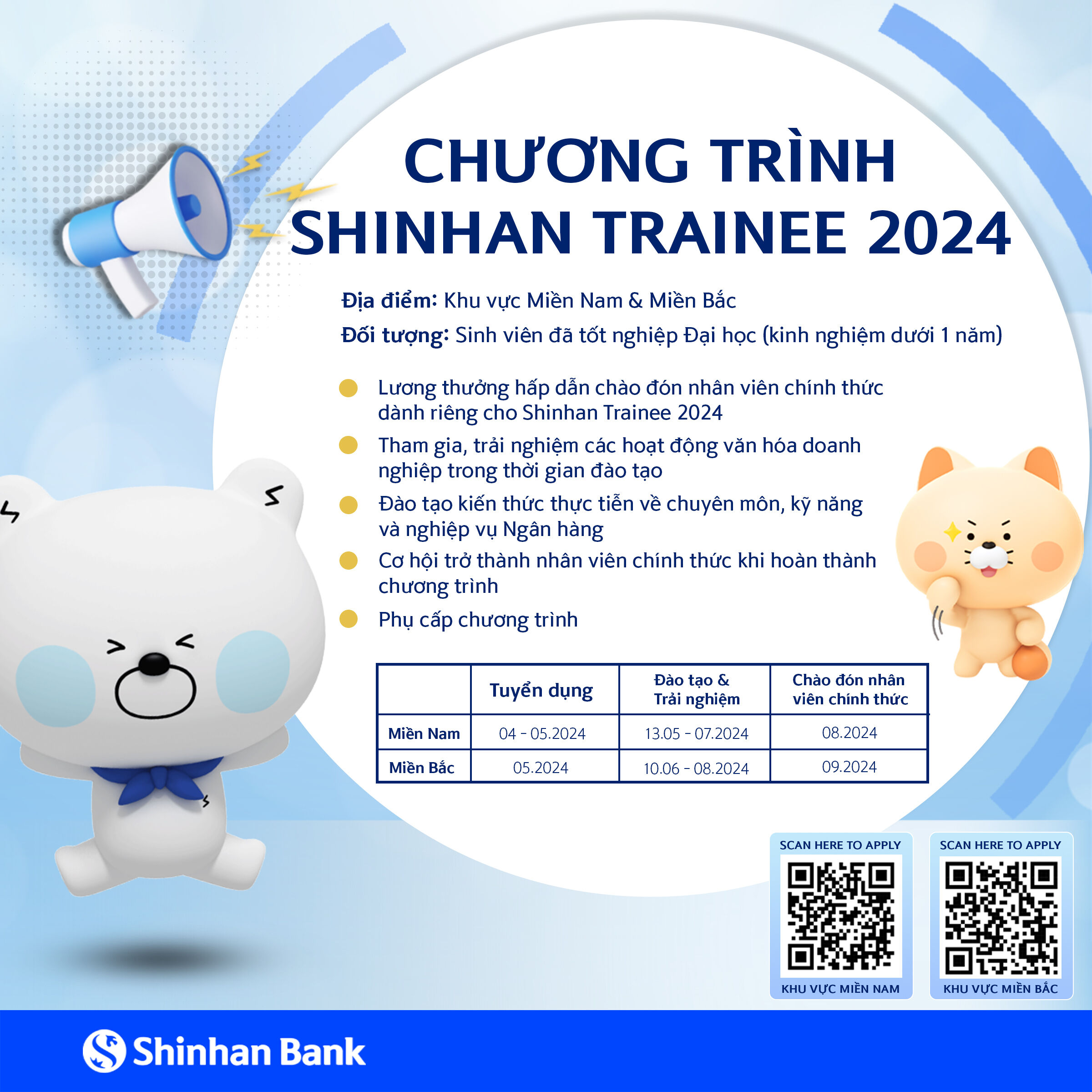 20240415 - HRD - Shinhan Trainee Program 2024 - Khu Vực Niềm Bắc & Miền Bắc (Final)