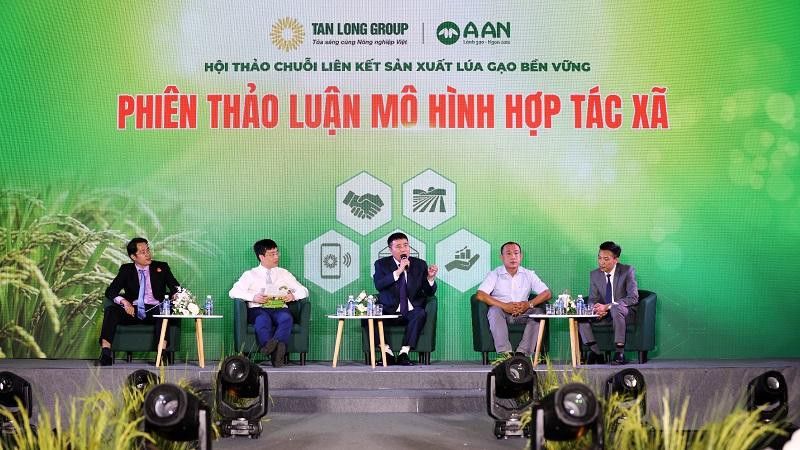 Tân Long sẽ đưa ra thị trường 1 triệu tấn gạo túi A An năm 2030