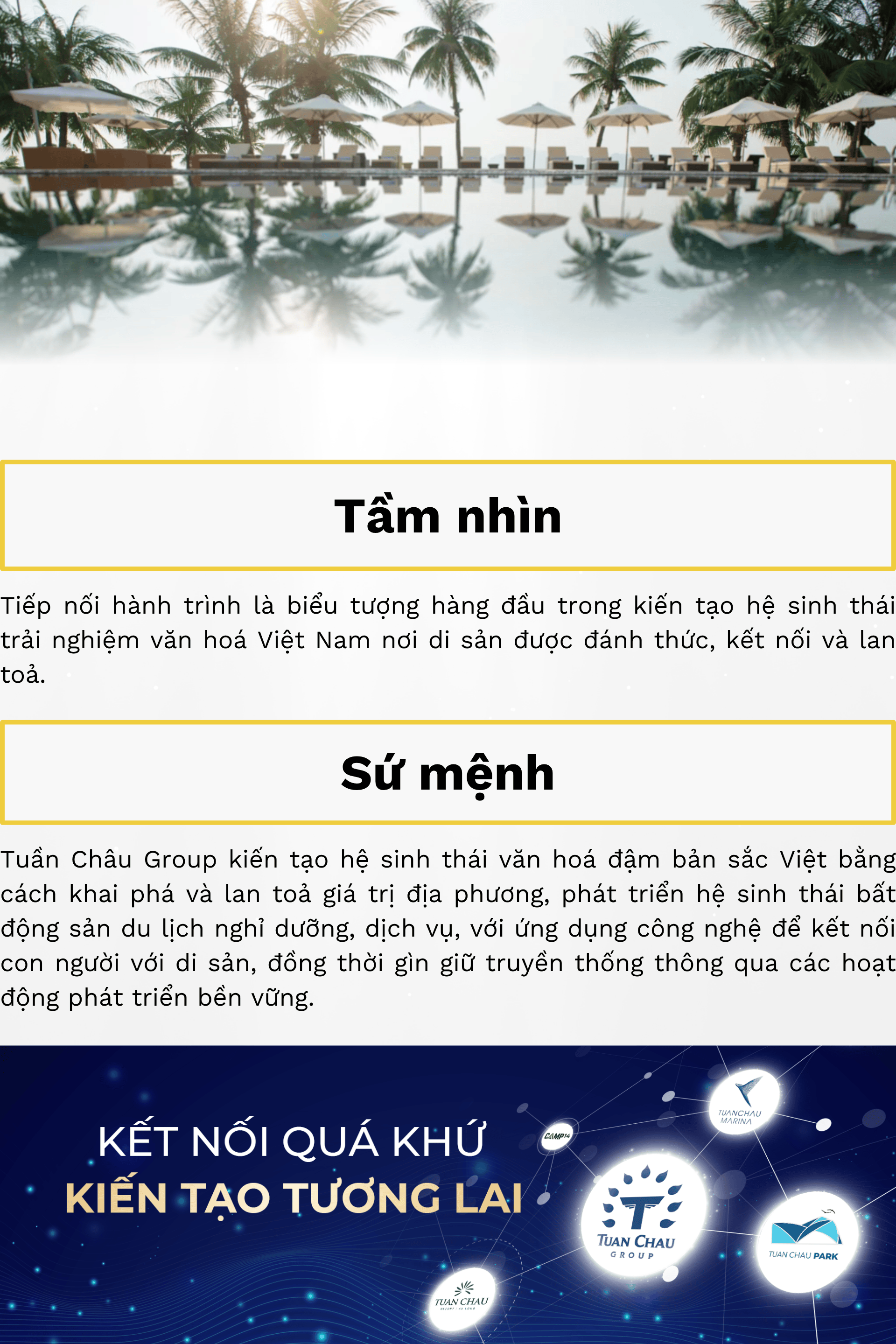 Tầm nhìn - Sứ mệnh